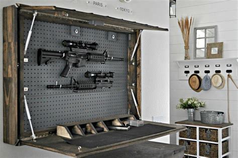 homemade steel gun cabinet|do it yourself gun cabinet.